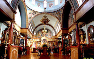 愛琴海之旅（17）探看東方正教教堂的建築