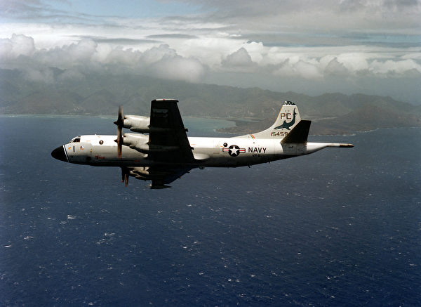 VP-6中队的P-3B猎户座海上巡逻机。(公有领域)