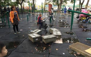 華人住戶增多 社區公園變髒亂