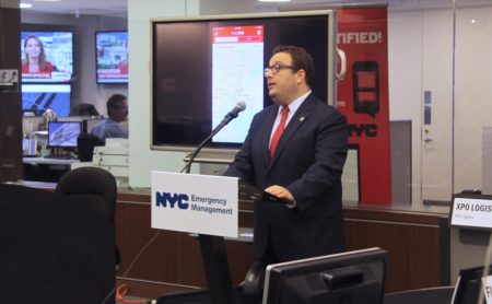 纽约市紧急事故处理办公室与纽约市电信局，22日发布紧急通知手机软件“通知纽约市”。