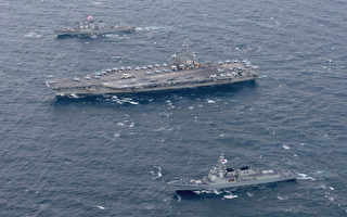 川普訪韓 航母艦隊和B-1B轟炸機全程保護