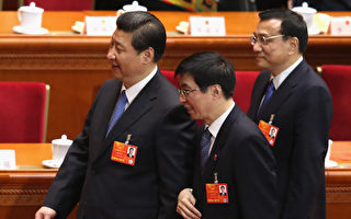 中共中央政策研究室主任王滬寧（右）可能在中共十九大上入常。(Feng Li/Getty Images)