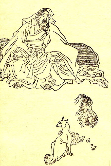 葛洪畫像，他是東晉時期著名的醫學家兼道教人物。（維基百科公有領域）