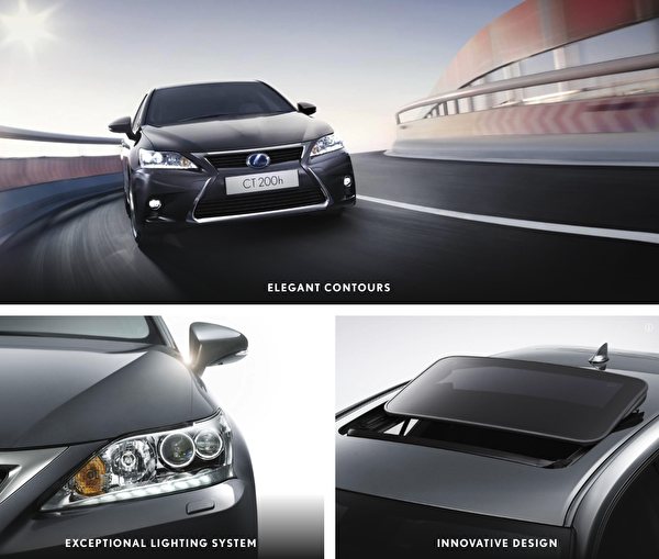 Lexus混合動力車——2018款CT200h。（Lexus提供）