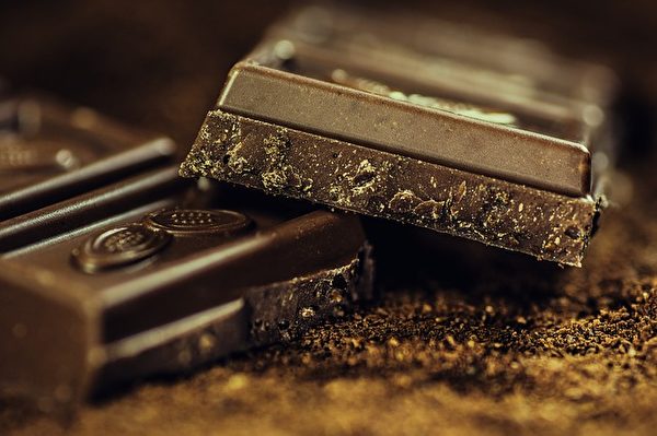 黑巧克力。(Alexander Stein/CC/Pixabay)