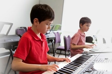 雅马哈音乐教育系统起初旨在开发孩子的潜能，培养他们用音乐表达自己的能力。（Yamaha Music Education提供）