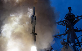 美國海軍進行了一系列成功的標準導彈-6（SM-6）型導彈測試。（AFP PHOTO / US NAVY/HANDOUT）