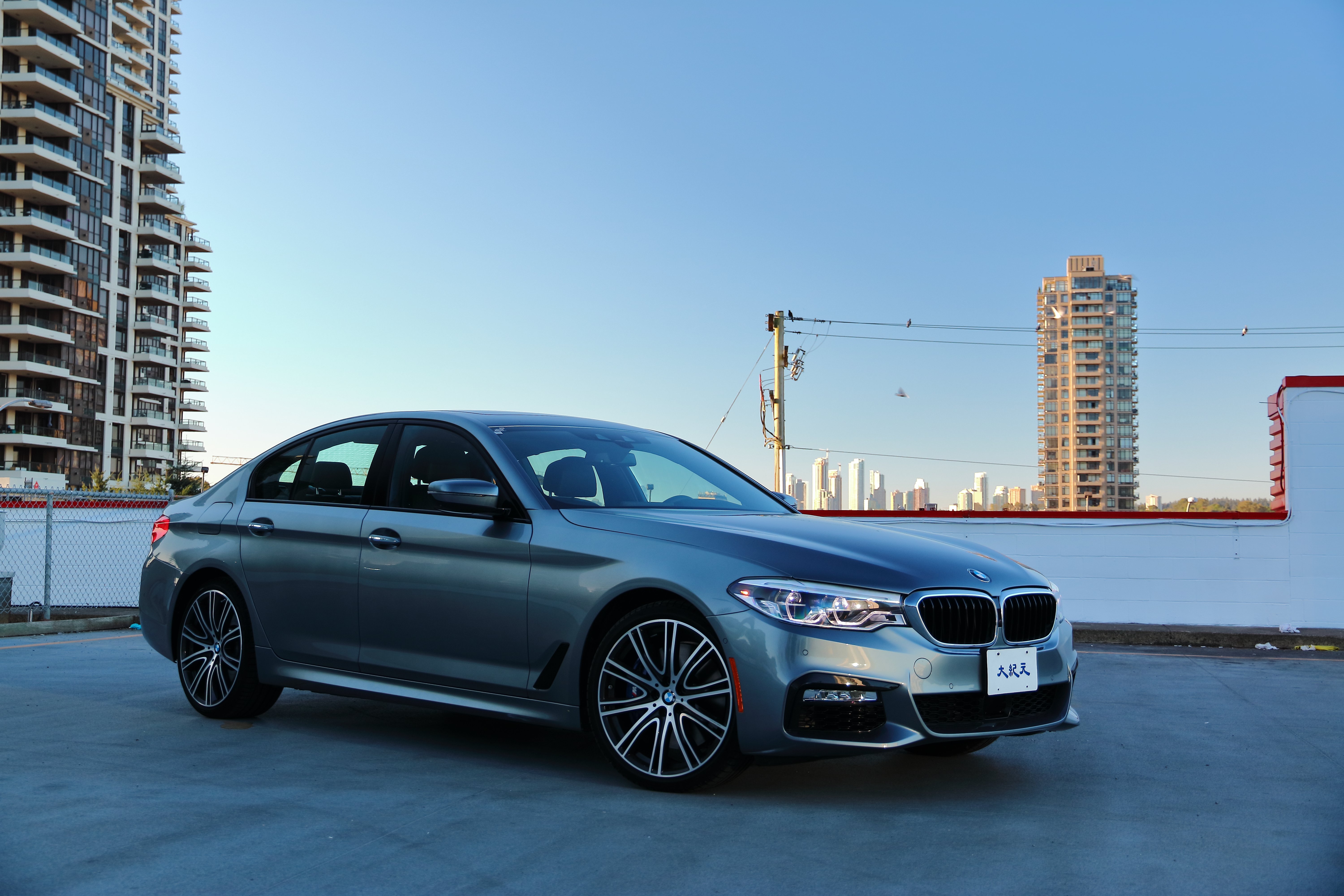 2017 BMW 540i xDrive。(李奥/大纪元)