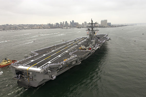 美军3艘航舰 今起在日本海联合演习