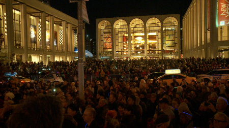 紐約市的林肯中心再次迎來了冬之夜（Winter's Eve）活動，吸引了上萬民眾參與。
