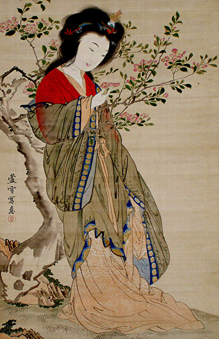 楊貴妃又稱楊玉環，是中國古代四大美女之一。（公有領域）