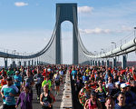 纽约马拉松周日如期登场 全球5万人参赛