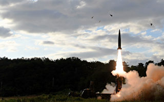 韩国情报机构表示，为了阻止美国及其盟国的进一步介入，朝鲜有可能在年底之前发射一系列弹道导弹。(South Korean Defense Ministry via Getty Images)