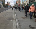 法拉盛缅街人行道拓宽工程完工