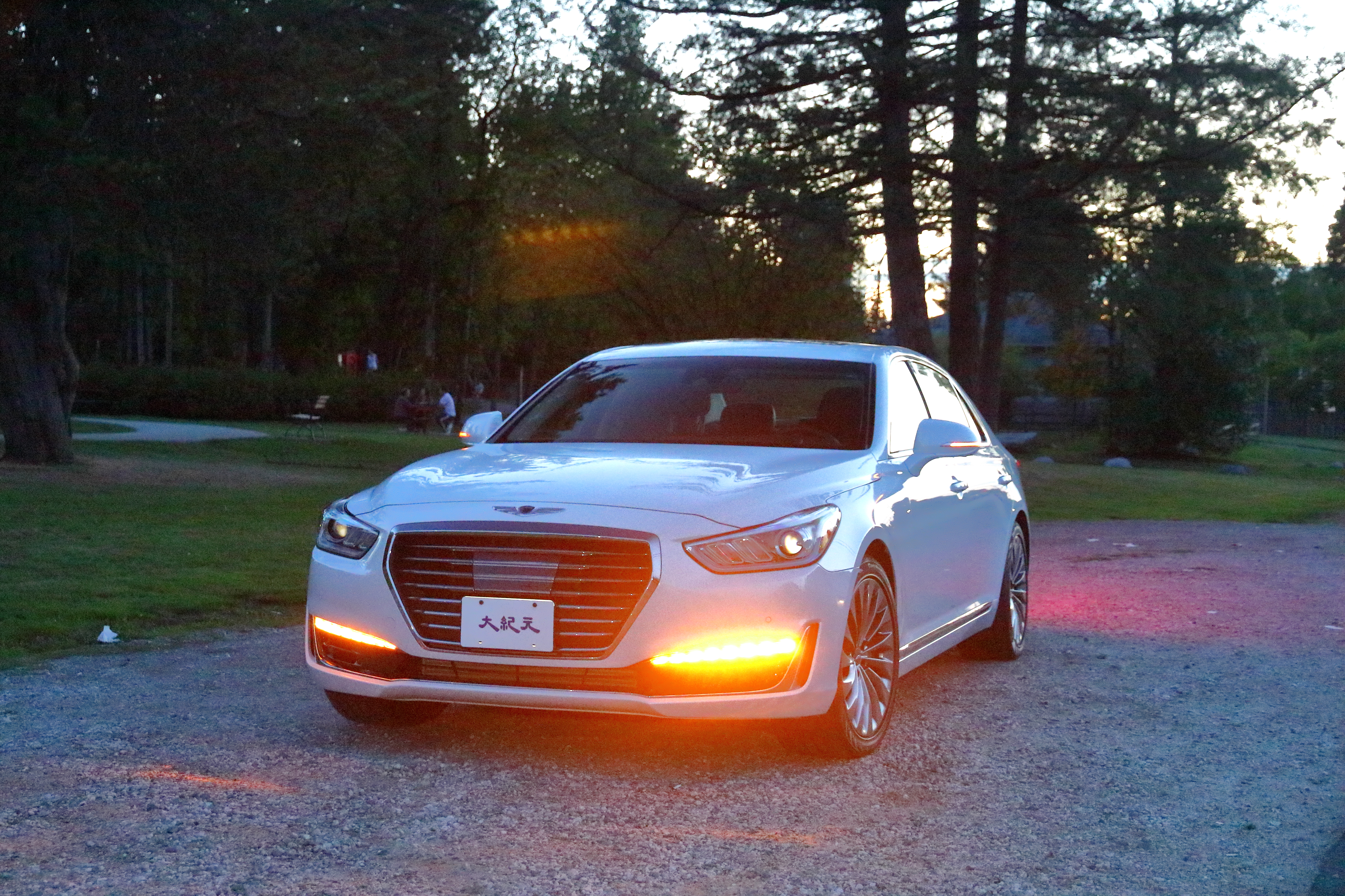 2017 Genesis G90。(李奧/大紀元)