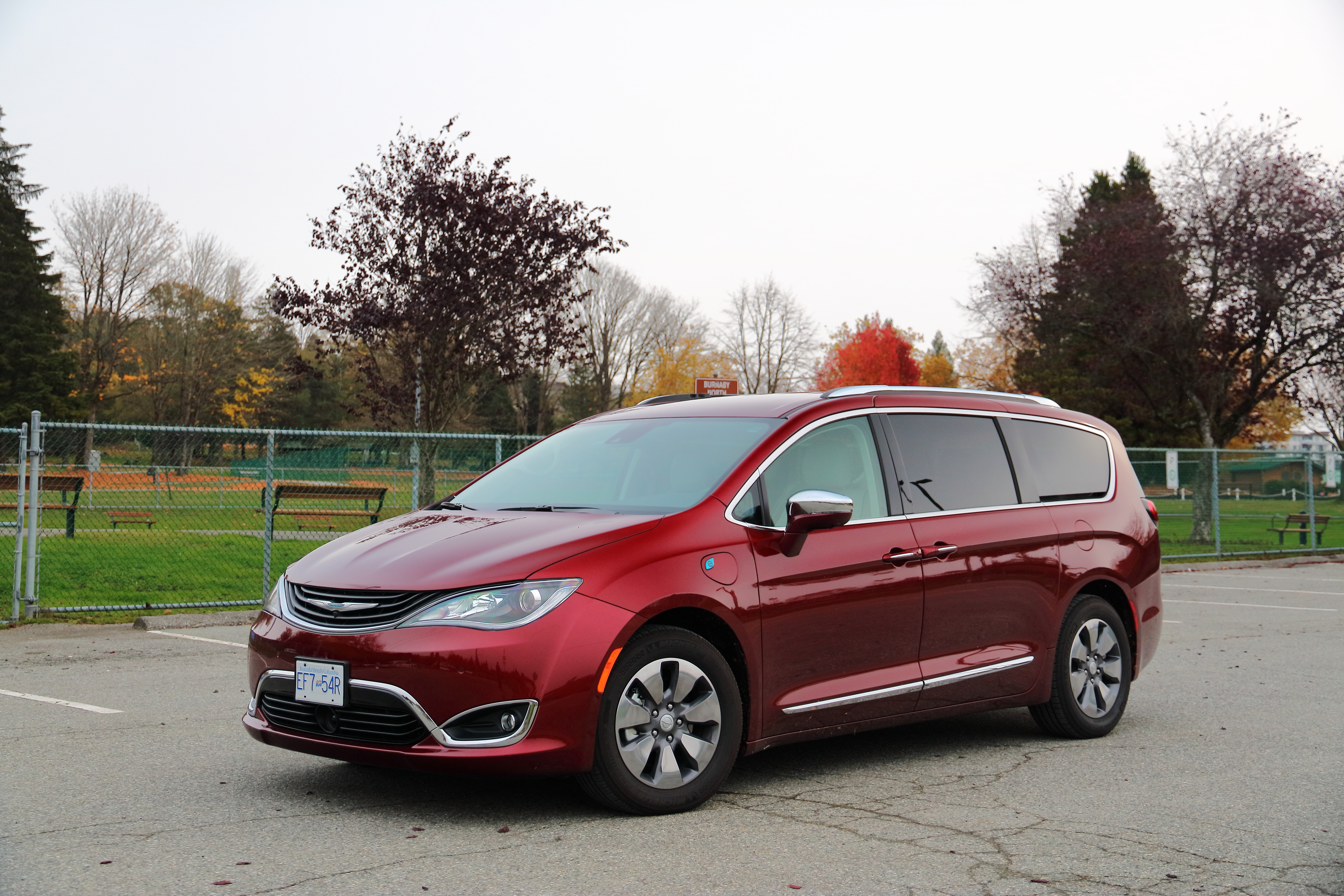 Chrysler Pacifica Hybrid。〈李奧/大紀元〉
