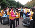 牺牲假日做环保 员林高中学生疼惜大地