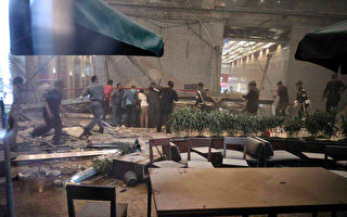 印尼证交所室内结构倒塌 至少数十人受伤