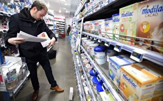 问题奶粉未及时下架 法国多家超市道歉