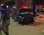 汽車衝進巴西知名海灘 釀1死至少15傷