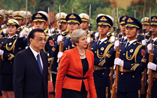 英首相訪華 承諾向習近平提兩個敏感問題