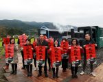 迎新年游三星花海 抽复刻版小火车乘车券