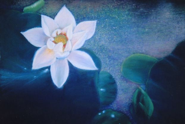 劉鏘鏘作品<蓮>，2018。（劉鏘鏘提供）