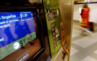 MTA售票机系统升级 周六凌晨只收现金