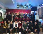 美东中英双语教育学会庆新年