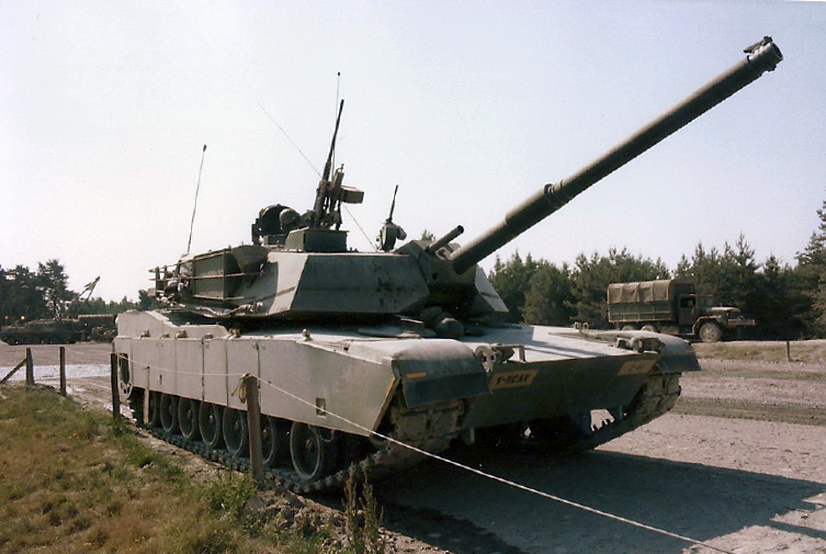 美國陸軍的M1艾布拉姆斯主戰坦克。（維基百科公有領域）