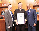 市长宣布2月16日为C.C. Lee Day李兆琼日