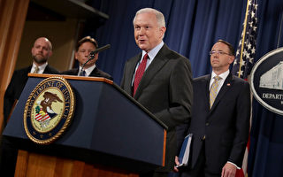 塞申斯宣布起诉加州移民政策