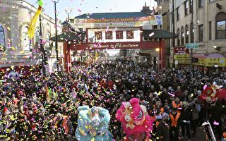 芝加哥南北華埠遊行 熱鬧慶祝中國新年