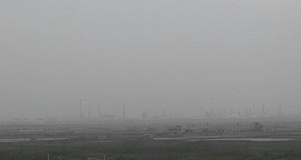 大陸甘肅沙塵暴襲台 全台空氣品質不佳