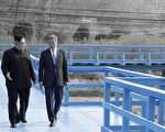 神秘池畔促膝长谈 全球紧盯金正恩表情变化