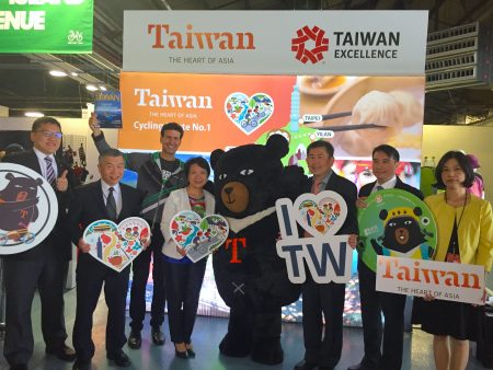 今年臺觀光局再度參展，推廣臺灣自行車節大受紐約客歡迎。