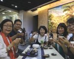 参观嘉市生活茶席成果展 享受宁静的假日