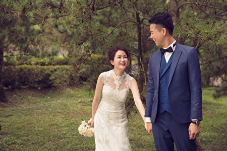 森林系婚纱超梦幻六月新娘谱幸福进行曲 结婚 婚礼 婚纱礼服 大纪元