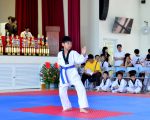 縣長盃跆拳道錦標賽 200選手切磋武技