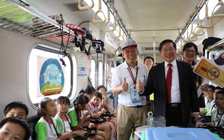2018台湾科普环岛列车 5/1开到嘉义车站