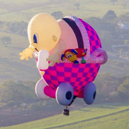 2018台東熱氣球嘉年華將登場的造型熱氣球。