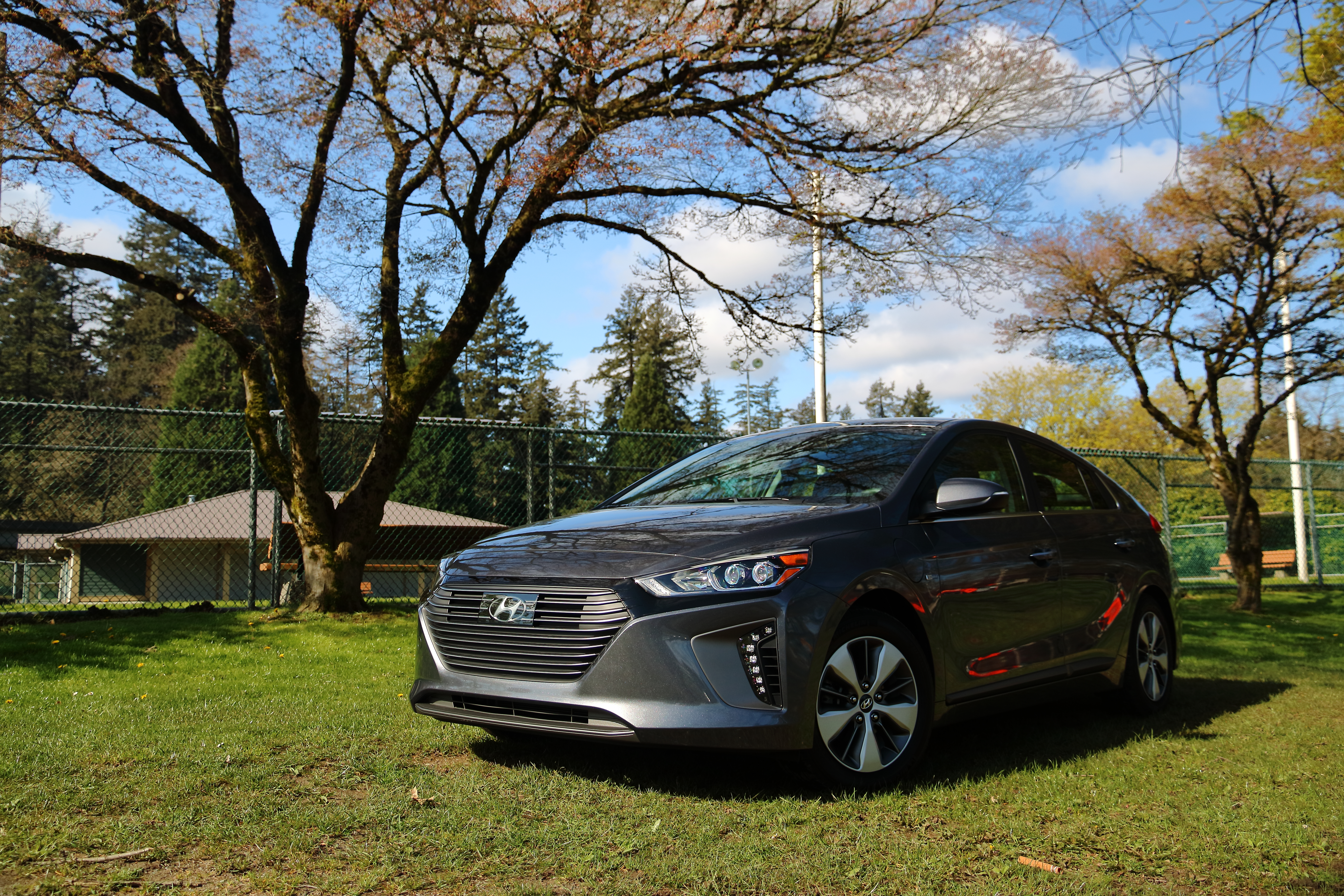 2018 Hyundai Ioniq Hybrid。(李奥/大纪元)