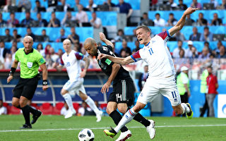 梅西罚失点球 冰岛1比1逼平阿根廷