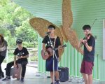 音乐学子快闪演唱 行销艺术芒果