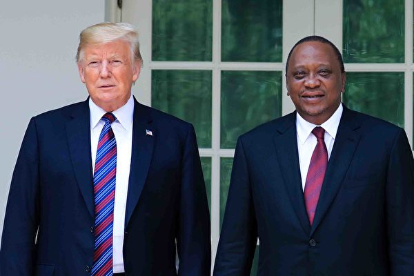 川普欢迎肯尼亚总统访美 加强贸易反恐合作