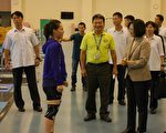探视亚运选手 蔡英文要求体育署长全力支持