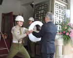 中元节前夕 中部地区办亡故荣民追思活动