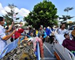 組圖：印尼龍目島6.9級地震 死傷至少351人