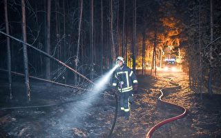 德國首都近郊森林大火 600人疏散