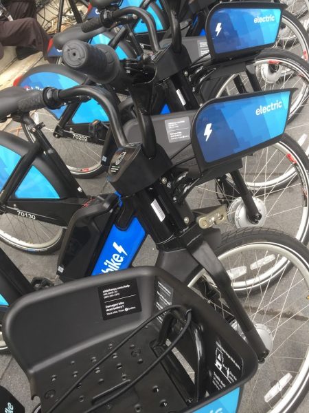 從本週一起花旗單車共享公司推出200輛踏板助力單車。